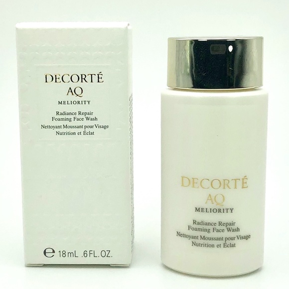 ❤️ 4 for $25 DECORTE AQ Meliority Repair Foaming Wash NEW BOX - Picture 1 of 1